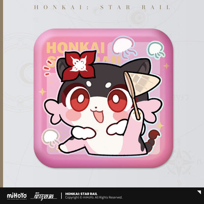 [Official Merchandise] Pom-Pom Gallery Series Square Badge | Honkai: Star Rail