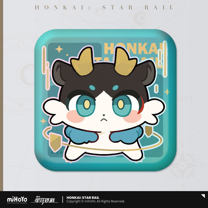 [Official Merchandise] Pom-Pom Gallery Series Square Badge | Honkai: Star Rail