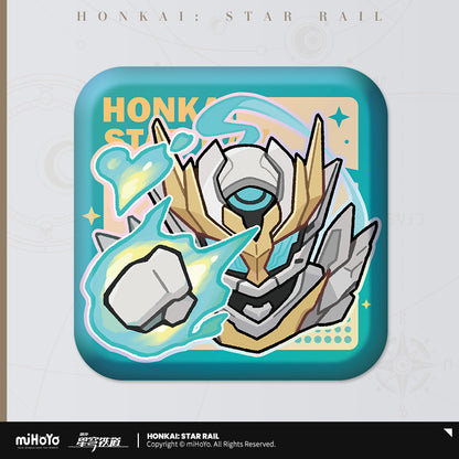 [Official Merchandise] Pom-Pom Exhibition Hall Series: Square Badges | Honkai: Star Rail