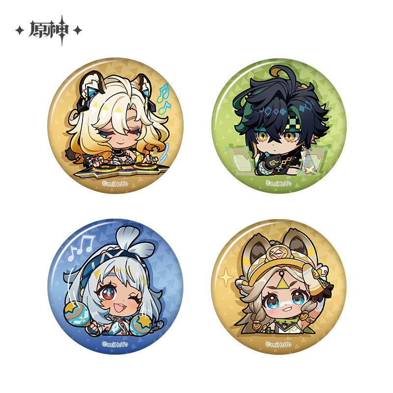 [Pre-Order] Chibi Emoji Series Badge - Natlan | Genshin Impact (Jan 2025)