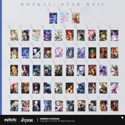 [Official Merchandise] Light Cone Series Acrylic Charms | Honkai: Star Rail