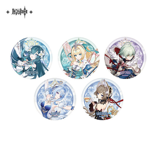 [Pre-Order] Genshin Impact Theme Series Character Badge - Snezhnaya | Genshin Impact