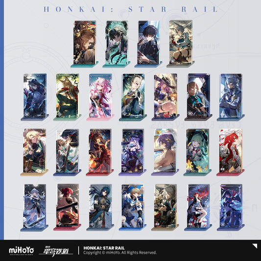 [Official Merchandise] Light Cone Series Acrylic Quicksand Standees | Honkai: Star Rail