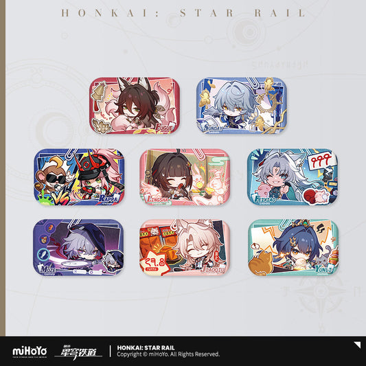 [Official Merchandise] Pom-Pom Photo Album Series Tinplate Badge | Honkai: Star Rail