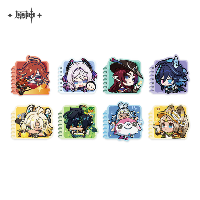 [Official Merchandise] Chibi Emoji Series Spiral Notebook - Natlan | Genshin Impact