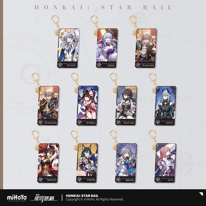 [Official Merchandise] Illustration Series Acrylic Keychains - Harmony Path | Honkai: Star Rail