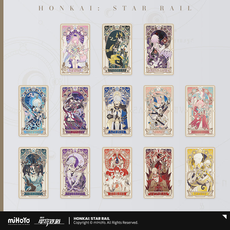 [Pre-Order] As I've Written Series Refractive Card Blind Box | Honkai: Star Rail (Within 200 Days)