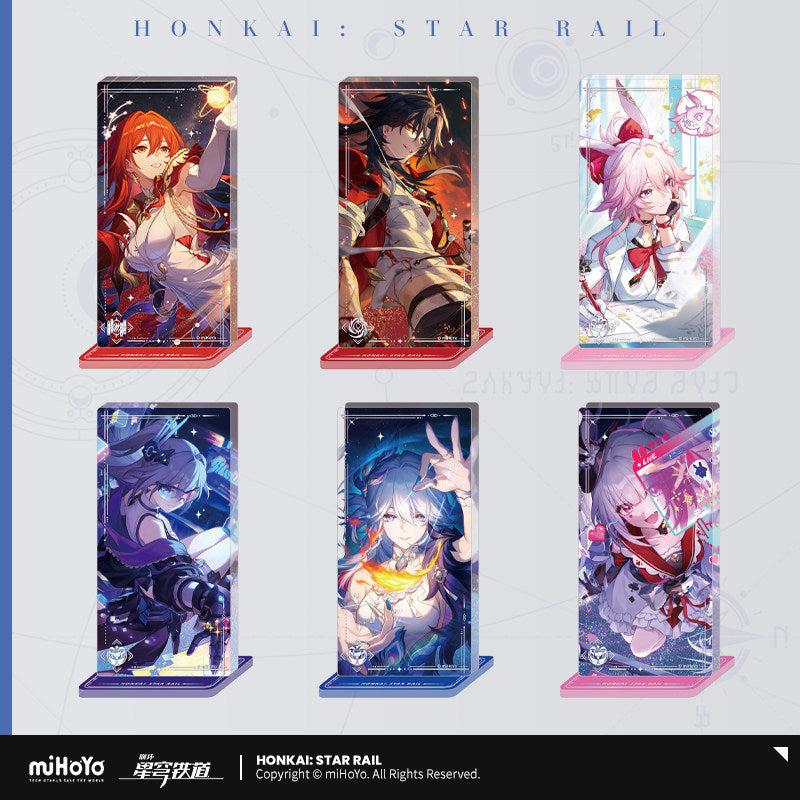 [Pre-Order] Light Cone Series Liquid Glitter Acrylic Standee Vol.2 | Honkai:Star Rail (Within 200 Days)