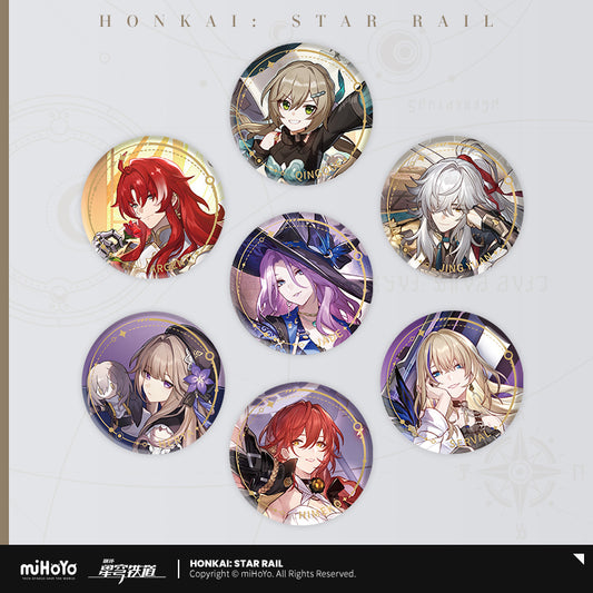 [Official Merchandise] Illustration Series Tinplate Badges - Erudition Path | Honkai: Star Rail