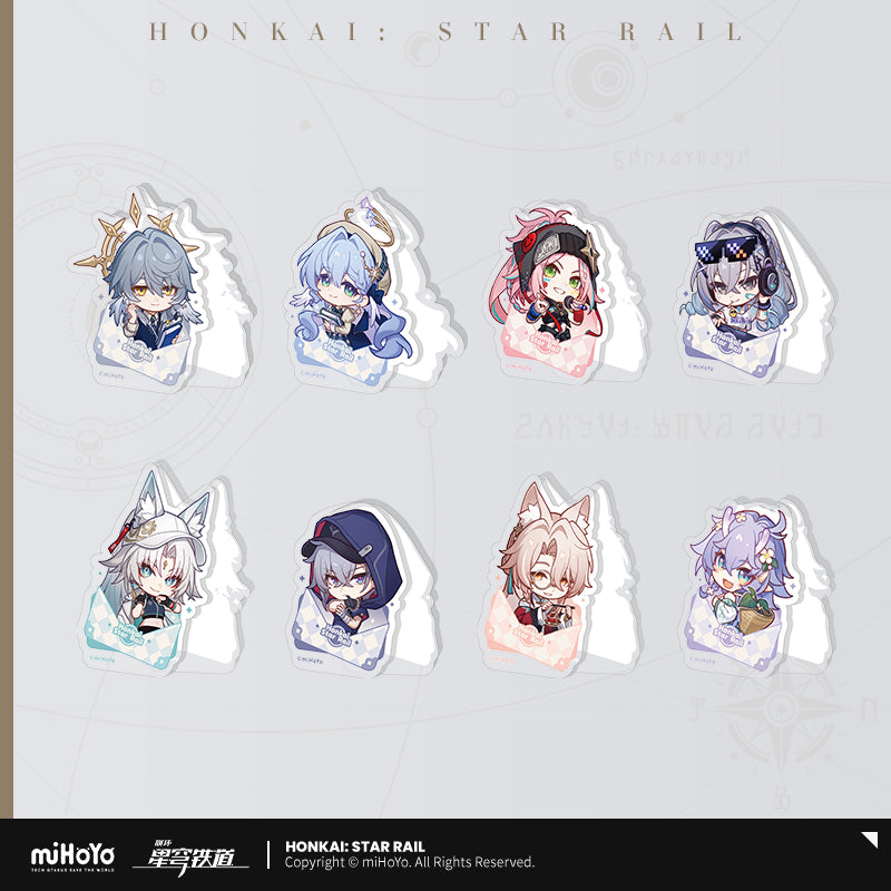 [Official Merchandise] Nameless Medal Series Acrylic Clip | Honkai: Star Rail