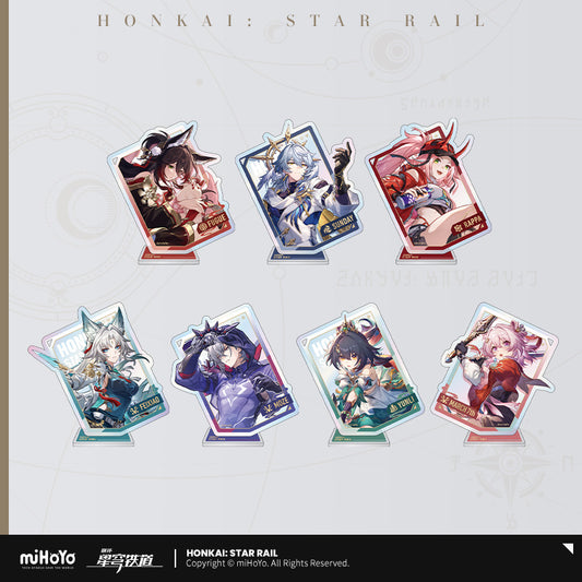 [Official Merchandise] Interstellar Journey Series Acrylic Hangable Standee | Honkai: Star Rail