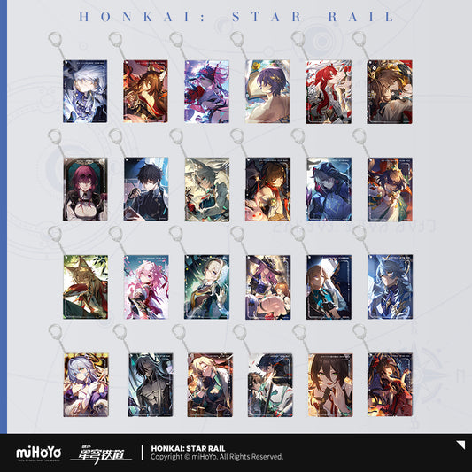 [Official Merchandise] Light Cone Series Acrylic Charms | Honkai: Star Rail