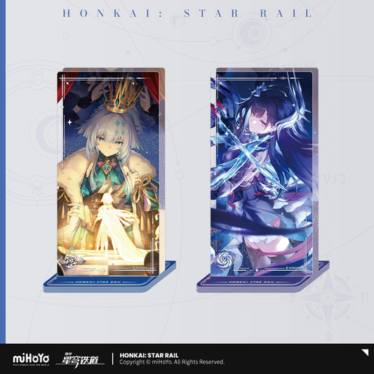 [Official Merchandise] Light Cone Series Liquid Glitter Acrylic Standees | Honkai: Star Rail