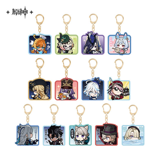 [Official Merchandise] Chibi Emoji Series Charm - Court of Fontaine | Genshin Impact