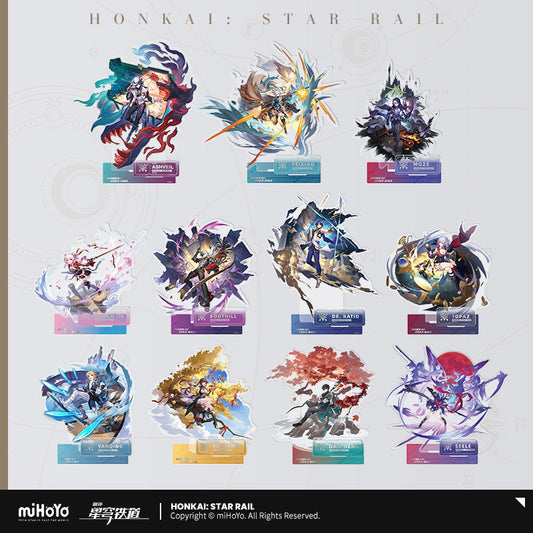 Star Rail Roster Star Rail Series: Character Illustration – KUMAGAME SHOP
