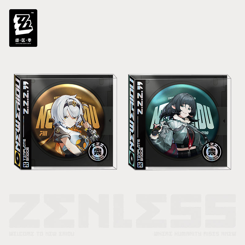 Zenless Zone Zero Illustration Series Tinplate Badges Unknown