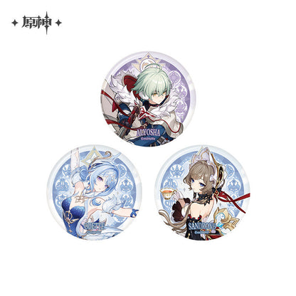 [Pre-Order] Genshin Impact Theme Series Character Badge - Snezhnaya | Genshin Impact (Dec 2026)
