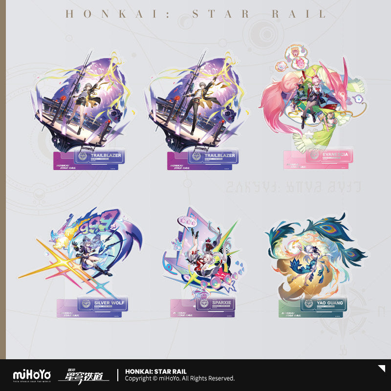 [Official Merchandise] Illustration Series Acrylic Standees - Elation Path | Honkai: Star Rail