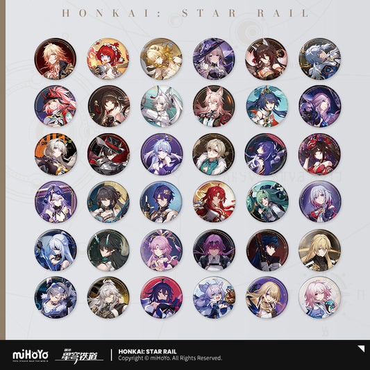 [Official Merchandise] All-Stars Invite Series: Tinplate Badges | Honkai: Star Rail