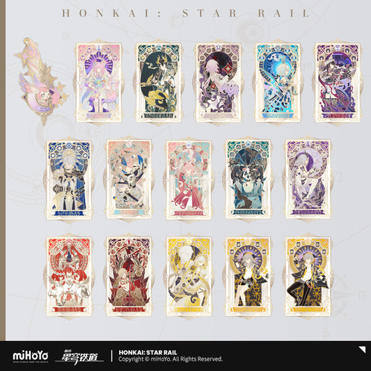 [Pre-Order] As I’ve Written Series Metal Bookmark | Honkai: Star Rail (Within 200 Days)