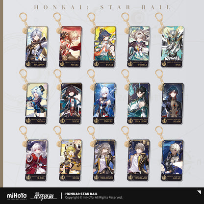 [Official Merchandise] Illustration Series Acrylic Keychains - Destruction Path | Honkai: Star Rail