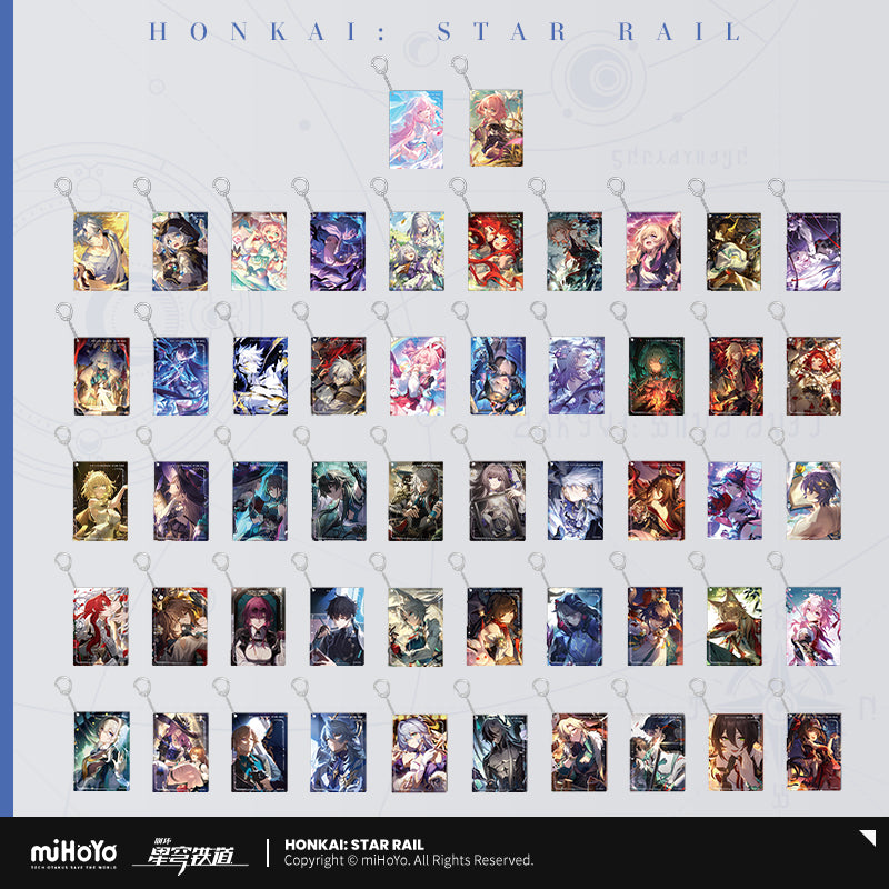 [Official Merchandise] Light Cone Series Acrylic Charms | Honkai: Star Rail