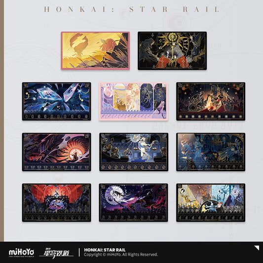[Official Merchandise] Manuscript of Era Nova Series Transparent Card | Honkai: Star Rail