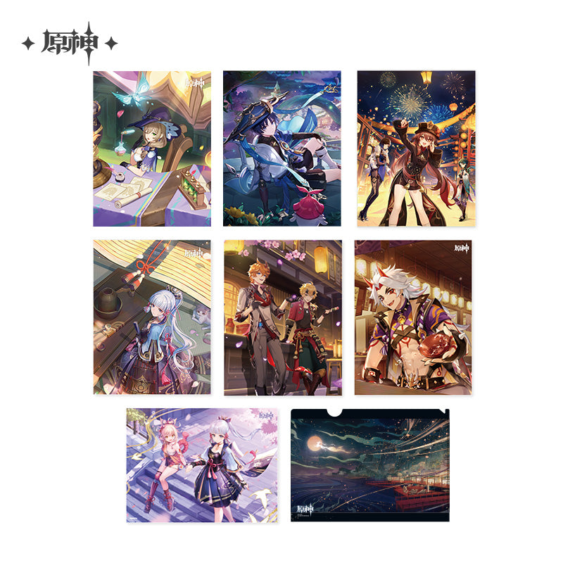 Genshin Impact Theme Series Folders – KUMAGAME SHOP