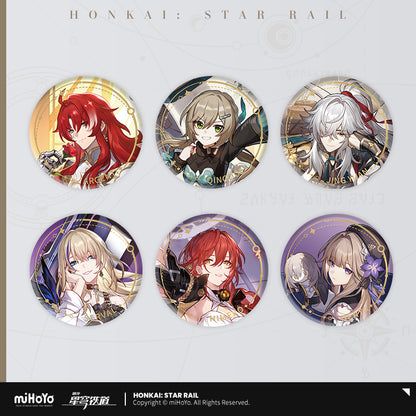 [Official Merchandise] Illustration Series Tinplate Badges - Erudition Path | Honkai: Star Rail