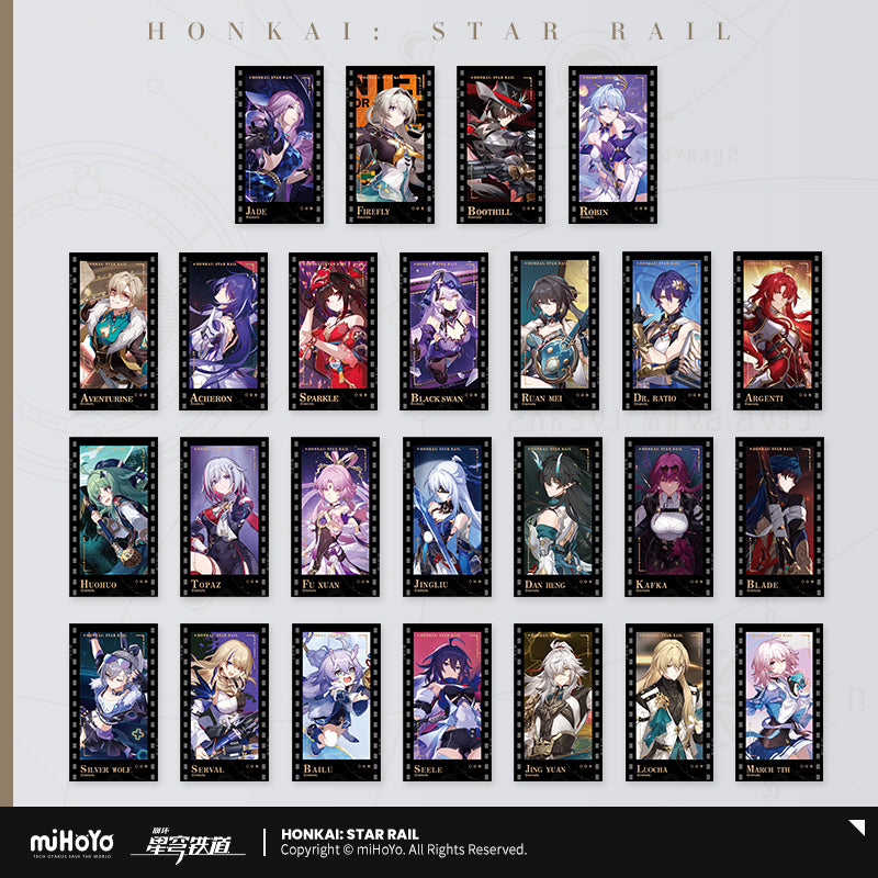 [Official Merchandise] All-Stars Invite Series: Imitation Film Cards | Honkai: Star Rail