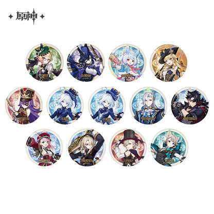 [Official Merchandise] Court of Fontaine Series Character Badges | Genshin Impact