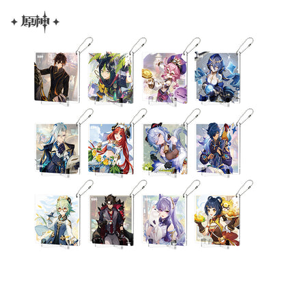 [Official Merchandise] Birthday Series Acrylic Coasters | Genshin Impact