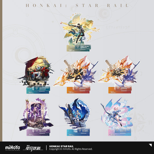 [Official Merchandise] Illustration Series Acrylic Standees - Preservation Path | Honkai: Star Rail