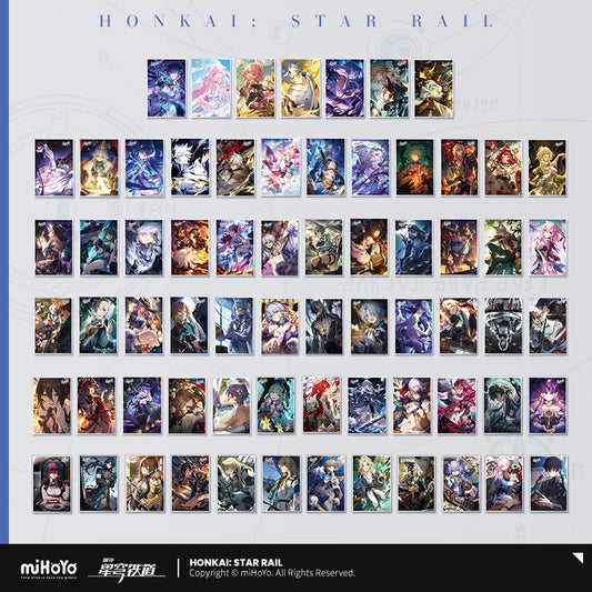 [Official Merchandise] Light Cone Series Acrylic Shikishi | Honkai: Star Rail