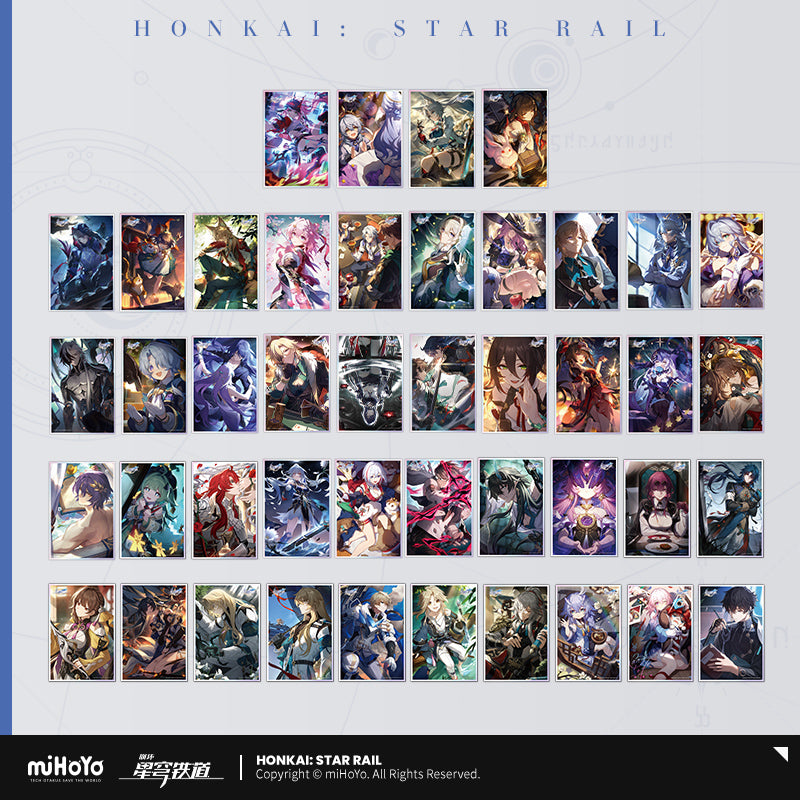 [Official Merchandise] Light Cone Series Acrylic Shikishi | Honkai: Star Rail