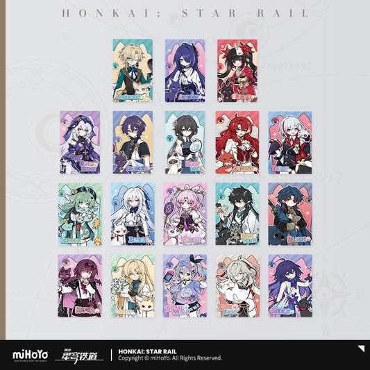 [Official Merchandise] Little Cat Series Holographic Collectible Ticket | Honkai: Star Rail