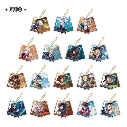 [Official Merchandise] Genshin Impact Theme Series Character Double-Sided Acrylic Keychains