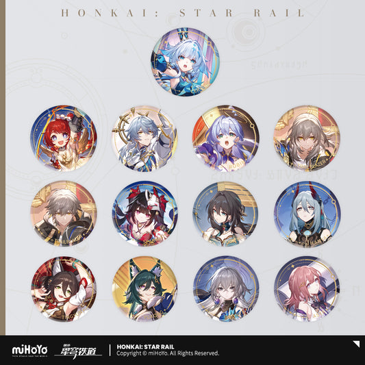 [Official Merchandise] Illustration Series Tinplate Badges - Harmony Path | Honkai: Star Rail