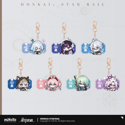 [Official Merchandise] Pom-Pom Exhibition Hall Series: Acrylic Charms | Honkai: Star Rail