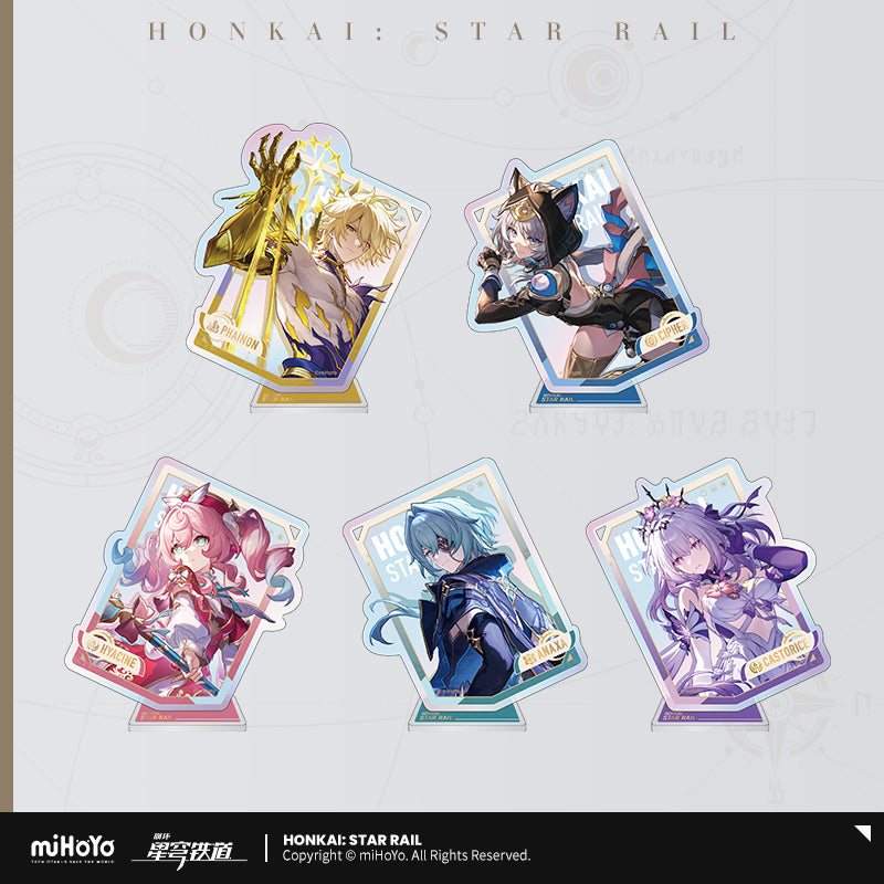 [Official Merchandise] Interstellar Journey Series Acrylic Hangable Standee | Honkai: Star Rail
