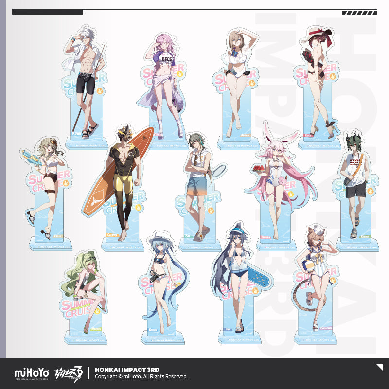 [Official Merchandise] Summer Cruise Series Acrylic Standee Vol.4 | Honkai Impact 3rd