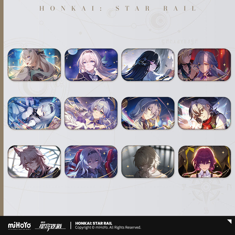[Official Merchandise] The Memories We Share Series Tinplate Badge | Honkai: Star Rail