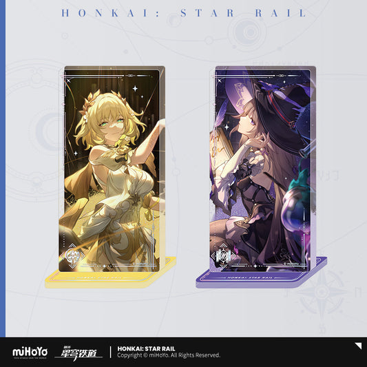 [Official Merchandise] Light Cone Series Liquid Glitter Acrylic Standees | Honkai: Star Rail