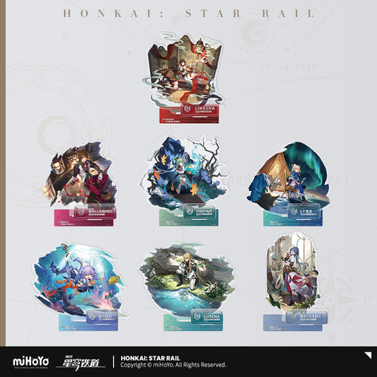 [Official Merchandise] Illustration Series Acrylic Standees - Abundance Path | Honkai: Star Rail