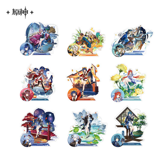 [Official Merchandise] Teyvat Style Series: Badge & Standee | Genshin Impact