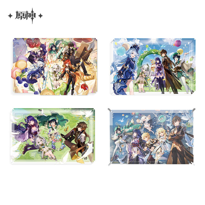 [Official Merchandise] Genshin Impact Theme Series: Interlocking Acrylic Collectible Art