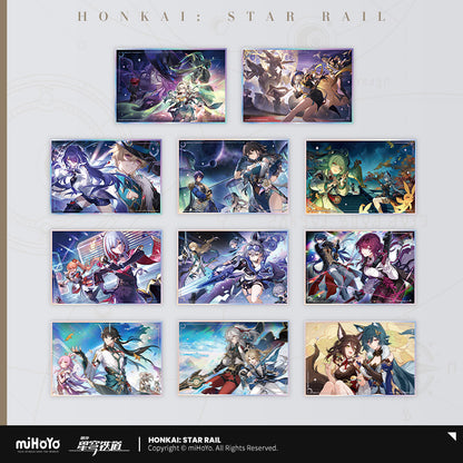 [Official Merchandise] Interstellar Journey Series: Acrylic Shikishi | Honkai: Star Rail