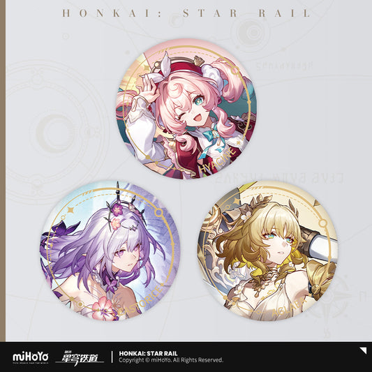 [Official Merchandise] Illustration Series Tinplate Badge - Remembrance Path | Honkai: Star Rail
