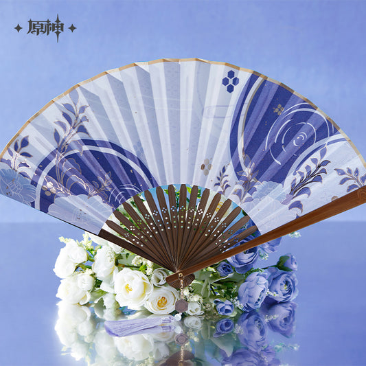 [Pre-Order] Kamisato Ayato Theme Impression Series Silk Folding Fan | Genshin Impact (Nov 2025)