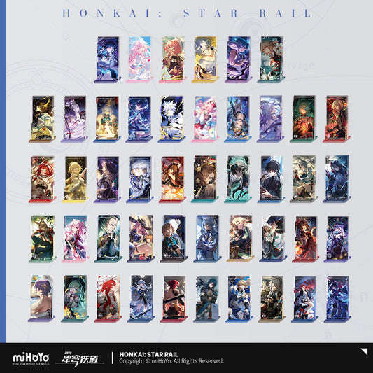 [Official Merchandise] Light Cone Series Liquid Glitter Acrylic Standee | Honkai: Star Rail